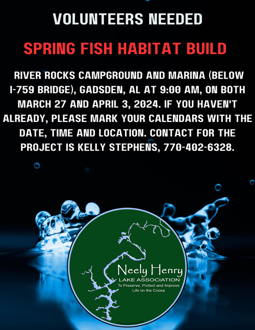 NHLA Spring Fish Habitat Build 2024