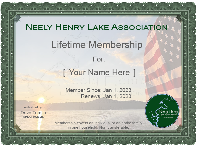 Lifetime NHLA Membership